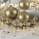 Set 6 pezzi Tealights con decori natalizi
