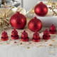 Set 6 pezzi Tealights con decori natalizi