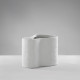 Vaso in resina dal design moderno H.24cm