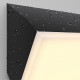 Applique LED da esterno in alluminio con diffusore orizzontale in acrilico