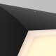 Applique LED da esterno in alluminio con diffusore orizzontale in acrilico