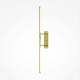 Applique a muro a LED con struttura in metallo dal design moderno