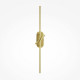 Applique a muro a LED con struttura in metallo dal design moderno