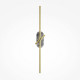 Applique a muro a LED con struttura in metallo dal design moderno