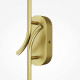 Applique a muro a LED con struttura in metallo dal design moderno