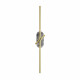 Applique a muro a LED con struttura in metallo dal design moderno