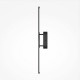 Applique a muro a LED con struttura in metallo dal design moderno