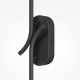 Applique a muro a LED con struttura in metallo dal design moderno