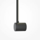 Applique a parete a LED moderna struttura in alluminio e diffusore in acrilico