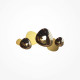 Applique da parete a led con diffusore in vetro dal design moderno