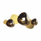 Applique da parete a led con diffusore in vetro dal design moderno