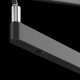 Applique da parete a LED con struttura in metallo orientabile dal design moderno