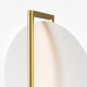 Applique da parete a LED dal design moderno con struttura in alluminio