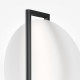 Applique da parete a LED dal design moderno con struttura in alluminio