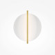Applique da parete a LED dal design moderno con struttura in alluminio