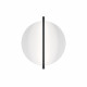 Applique da parete a LED dal design moderno con struttura in alluminio