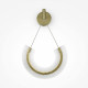 Applique da parete a LED in alluminio e diffusore dal design elegante