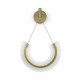 Applique da parete a LED in alluminio e diffusore dal design elegante