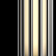 Applique da parete a led in metallo con diffusore in vetro di design elegante