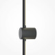 Applique da parete a LED moderna struttura in alluminio e diffusore in acrilico