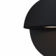 Applique da parete a LED per esterno dal design moderno con diffusore rotondo