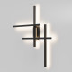 Applique da parete a LED struttura moderna in alluminio e diffusore in acrilico