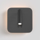 Applique da parete con diffusore a led struttura in alluminio dal design moderno
