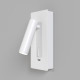Applique da parete con diffusore a led struttura in metallo dal design moderno
