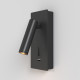Applique da parete con diffusore a led struttura in metallo dal design moderno