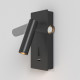 Applique da parete con diffusore a led struttura in metallo dal design moderno
