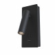 Applique da parete con diffusore a led struttura in metallo dal design moderno