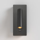 Applique da parete con diffusore a led struttura in metallo dal design moderno