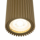 Applique da parete con diffusore in metallo dal design moderno ed elegante