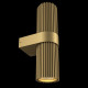 Applique da parete con diffusore in metallo dal design moderno ed elegante