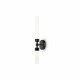 Applique da parete con doppio diffusore a led dal design moderno ed elegante
