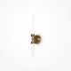Applique da parete con doppio diffusore a led dal design moderno ed elegante