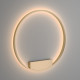 Applique da parete grande in alluminio con diffusore a led dal design moderno
