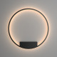 Applique da parete grande in alluminio con diffusore a led dal design moderno