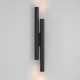 Applique da parete in alluminio con doppio diffuosre a led dal design moderno
