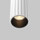 Applique da parete in alluminio con doppio diffuosre a led dal design moderno