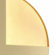 Applique da parete mini a LED struttura in metallo e diffusore in acrilico