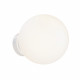Applique da parete moderna con diffusore a boccia in vetro grande