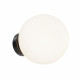 Applique da parete moderna con diffusore a boccia in vetro grande