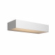 Applique da parete per esterno a LED base in alluminio e diffusore in acrilico