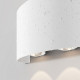 Applique da parete per esterno moderna a LED con struttura piccola in metallo