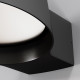 Applique per esterno a LED moderna struttura in alluminio diffusore in vetro