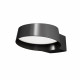 Applique per esterno a LED moderna struttura in alluminio diffusore in vetro