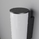 Applique per esterno a LED struttura in alluminio e diffusore in acrilico