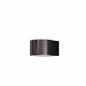 Applique per esterno a LED struttura in alluminio e diffusore in vetro