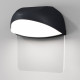 Applique per esterno con struttura in alluminio e diffusore LED in acrilico